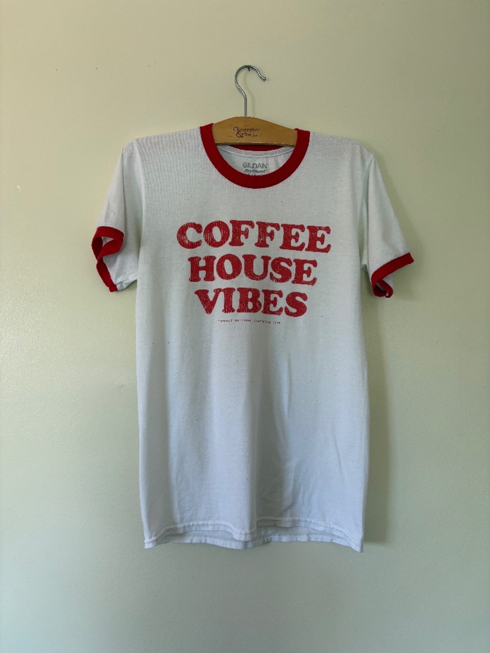 Coffeshop Ringer Tee